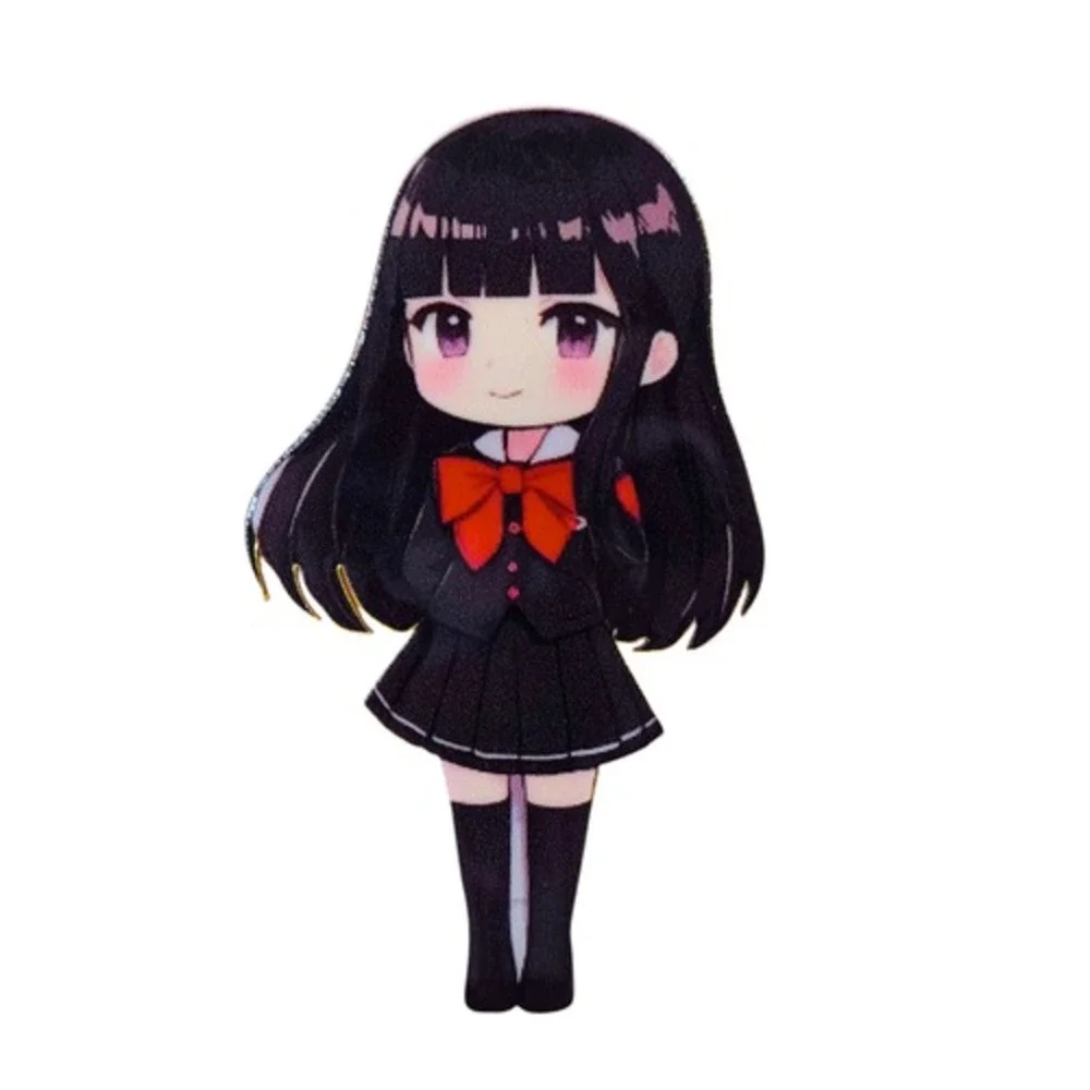 Blue Archive Justice Task Force Member Mob-chan Character Enamel Pin